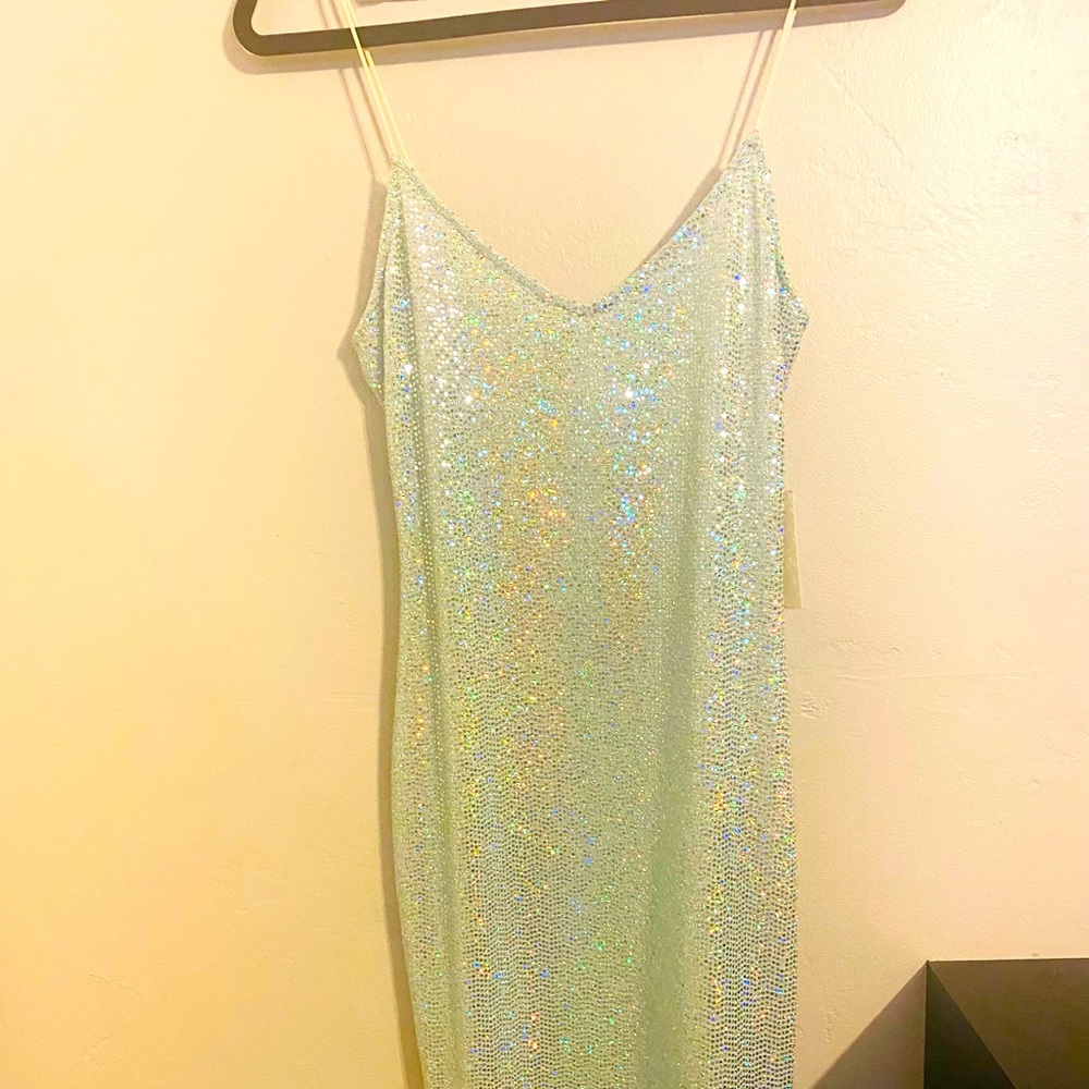 Light blue dress